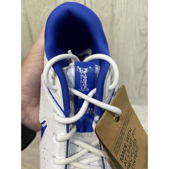 Men Size 7.5 Nike Victory Pro 3 Golf Cleats Shoes White Royal Blue DV6800-140 main image 10